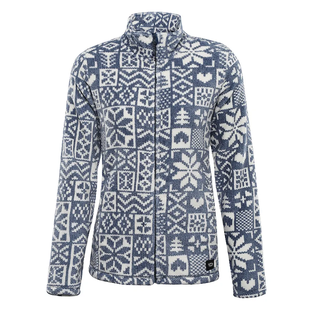 Alpine Pro Eflina Sweatshirt Met Rits Moonlit Ocean