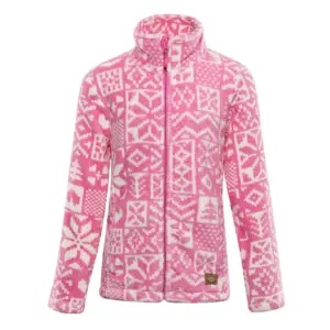 Alpine Pro Eflino Sweatshirt Met Rits Roze