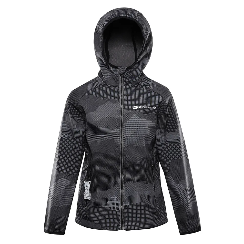 Alpine Pro Ezoro Softshelljack Zwart