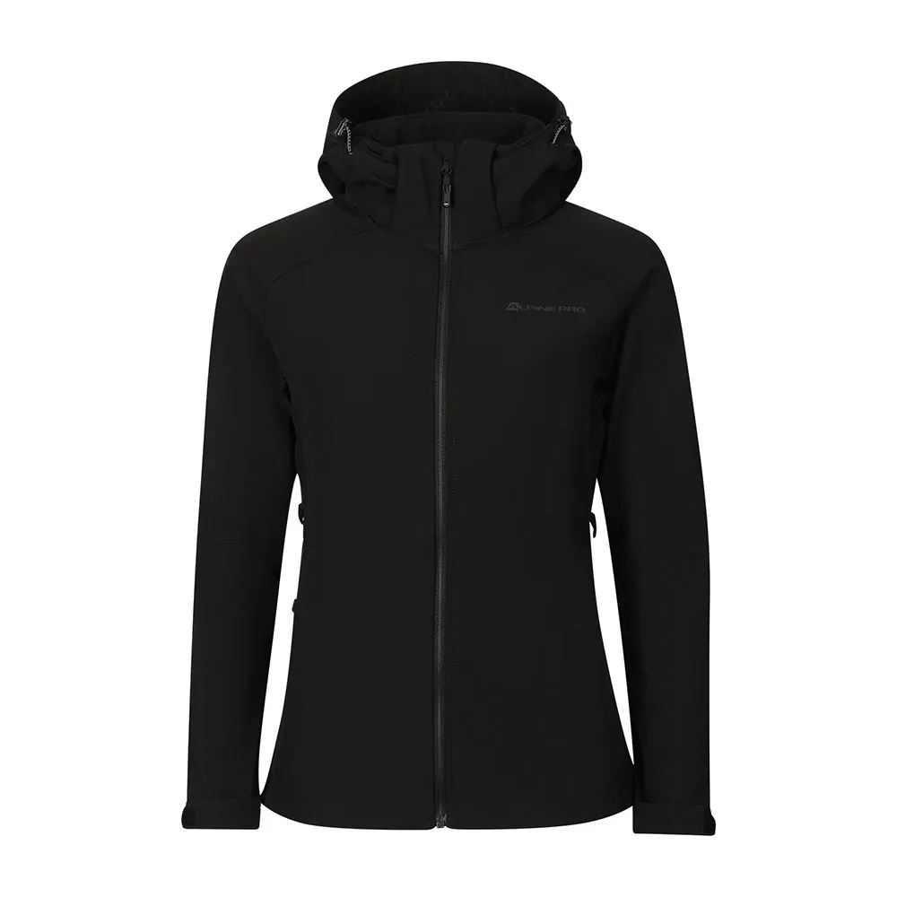 Alpine Pro Hoora Softshelljack Zwart