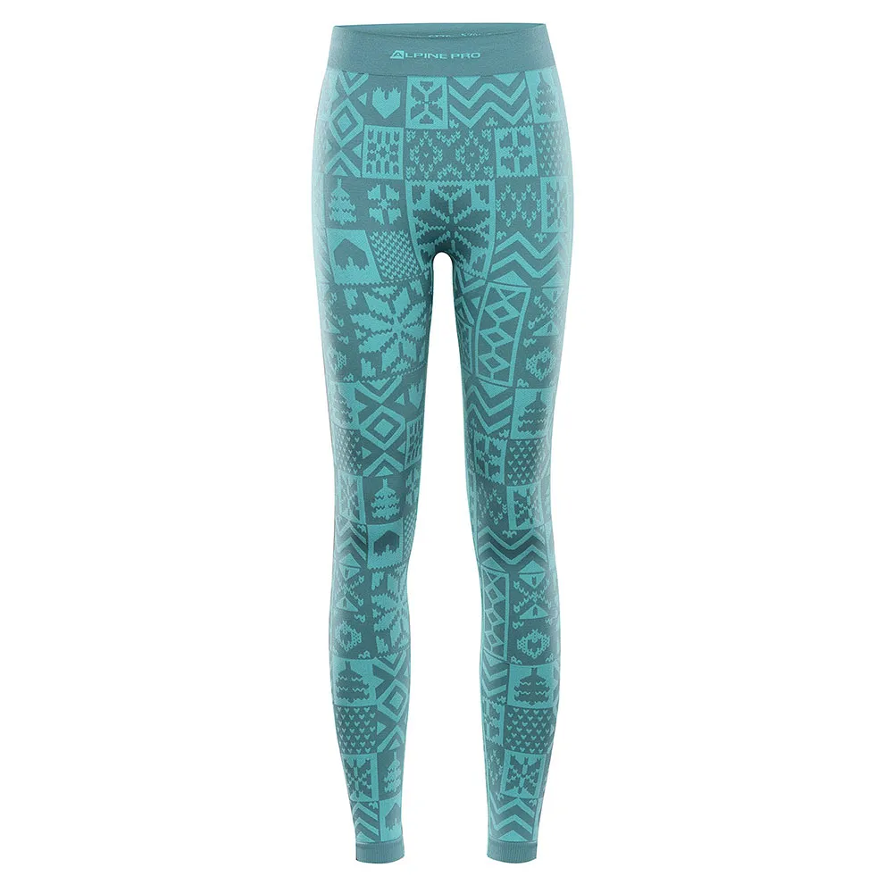 Alpine Pro Lessa Basislaagbroek Turquoise