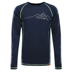 Alpine Pro Meren T-shirt Met Lange Mouwen Moonlit Ocean