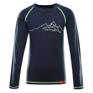 Alpine Pro Mereno T-shirt Met Lange Mouwen Moonlit Ocean