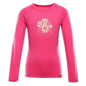 Alpine Pro Mereno T-shirt Met Lange Mouwen Roze