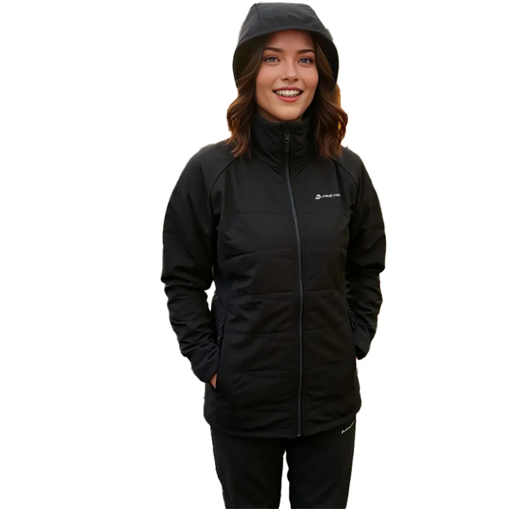 Alpine Pro Morgena Jas Zwart