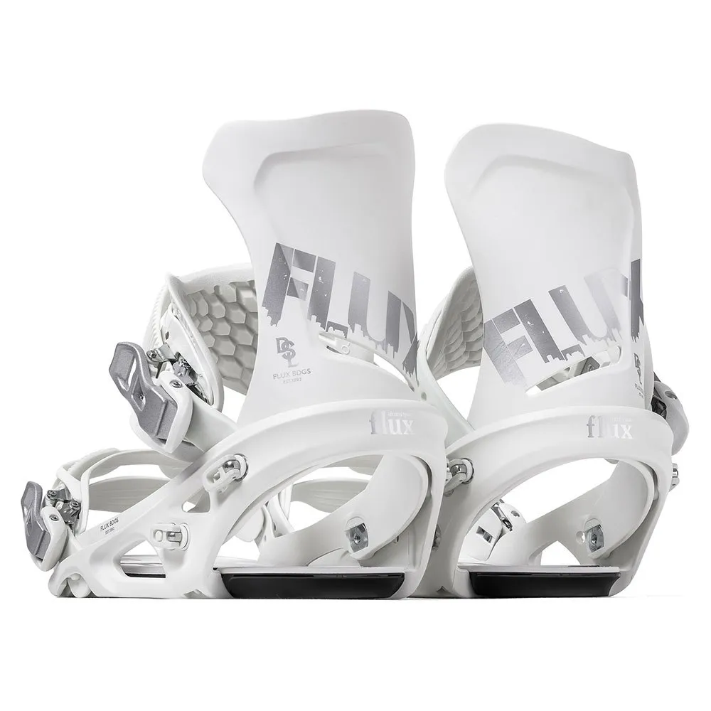 Flux Dsl Snowboardbindingen Wit