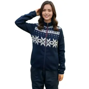 Alpine Pro Noresa Trui Met Volledige Rits Moonlit Ocean