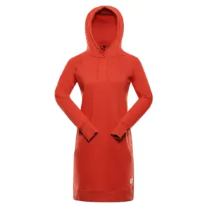 Alpine Pro Oleba Lang Mouw Jurk Rood