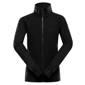 Alpine Pro Querto 2 Sweatshirt Met Rits Zwart
