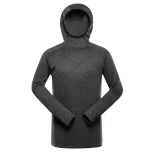 Alpine Pro Rolt Sweatshirt Met Rits Zwart