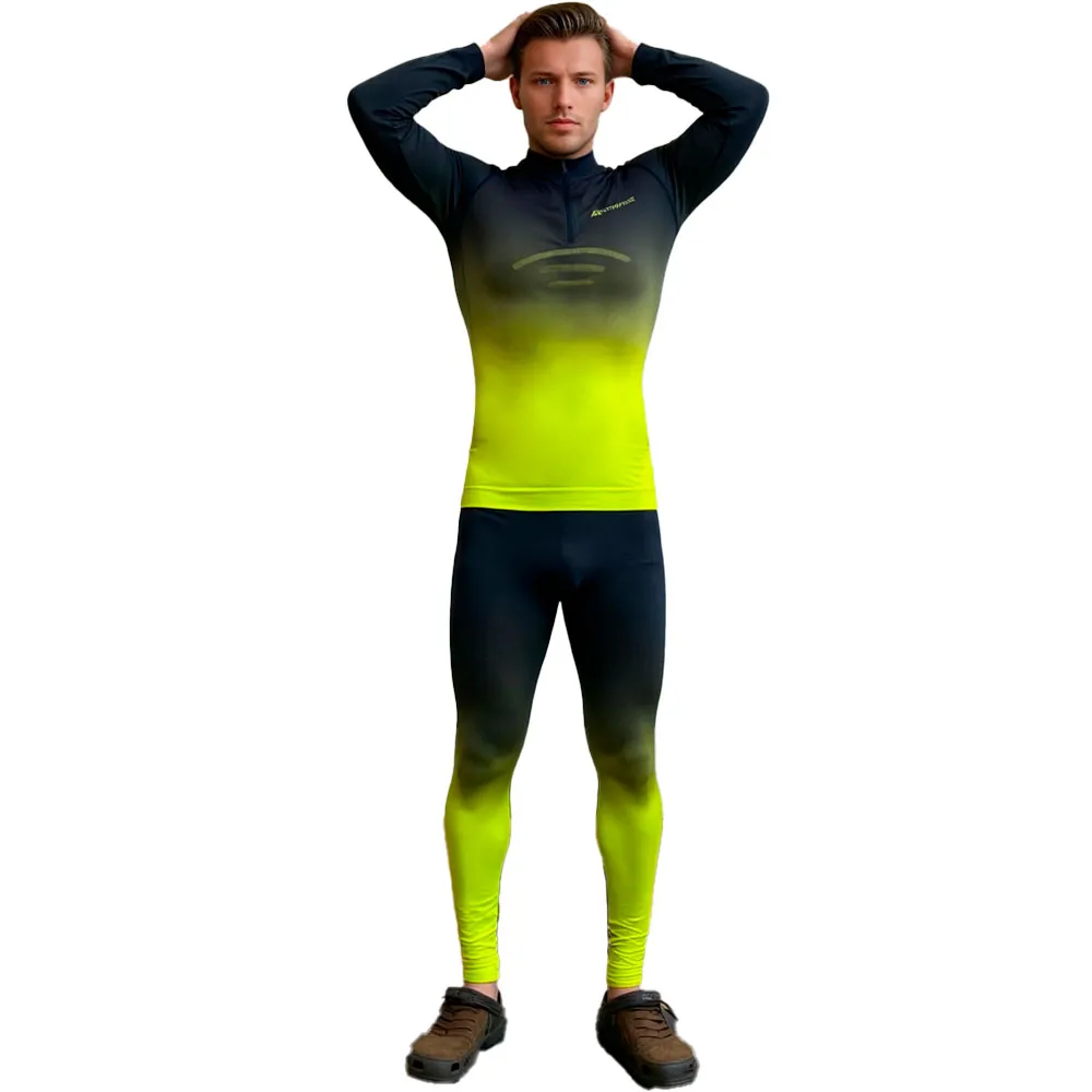 Alpine Pro Seam Lange Mouwen Basislaag Acid Lime