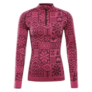 Alpine Pro Seama Lange Mouwen Basislaag Fuchsia Fedora