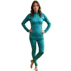 Alpine Pro Seama Lange Mouwen Basislaag Turquoise