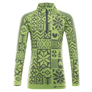 Alpine Pro Seamo Lange Mouwen Basislaag Acid Lime