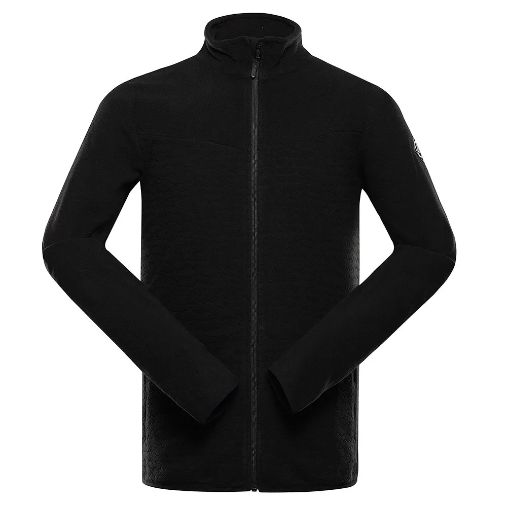 Alpine Pro Sius 3 Sweatshirt Met Rits Zwart