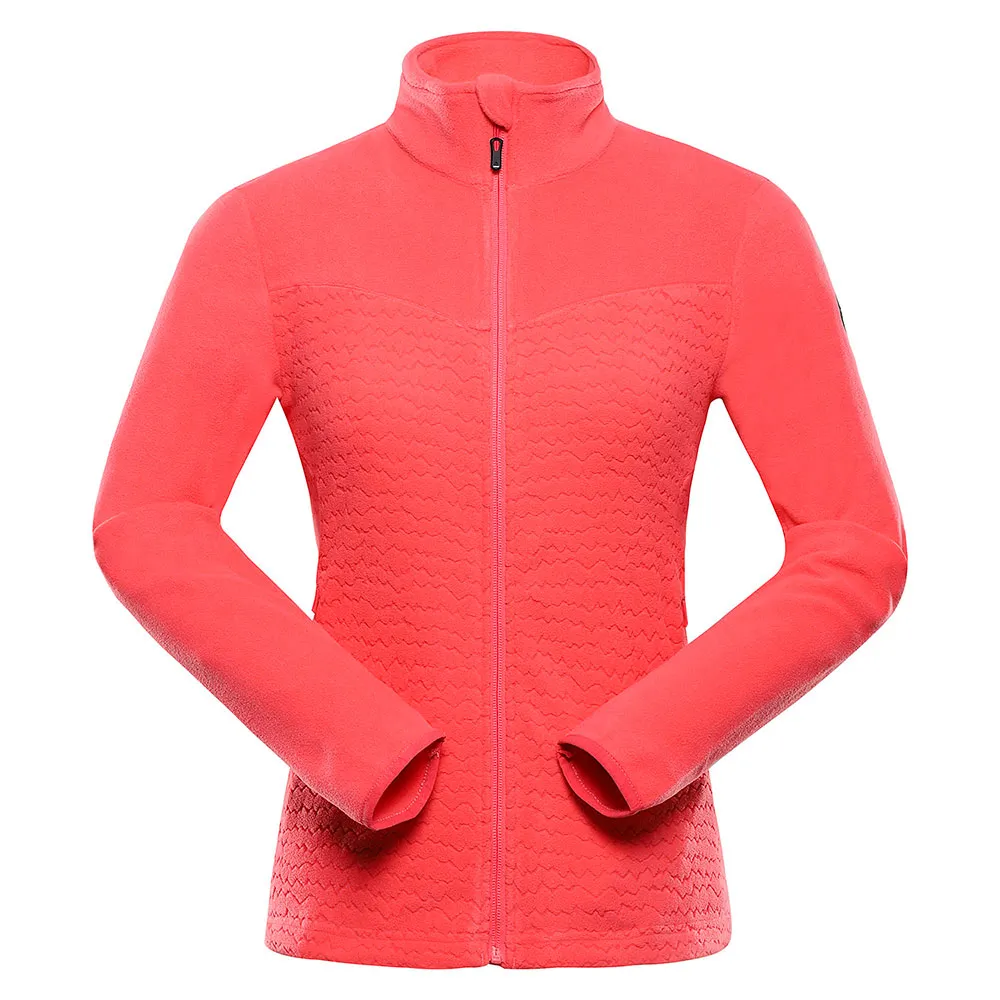 Alpine Pro Siusa 3 Sweatshirt Met Rits Koraal