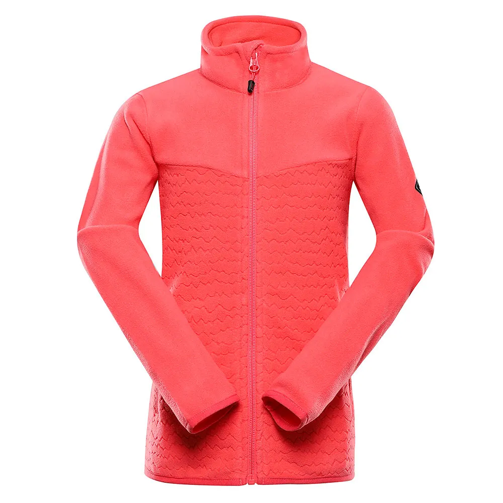 Alpine Pro Siuso 3 Sweatshirt Met Rits Koraal