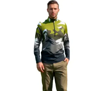 Alpine Pro Stans T-shirt Met Lange Mouwen Acid Lime