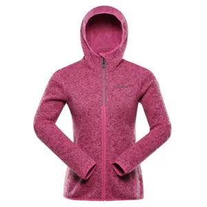 Alpine Pro Zega 2 Sweatshirt Met Rits Fuchsia Fedora