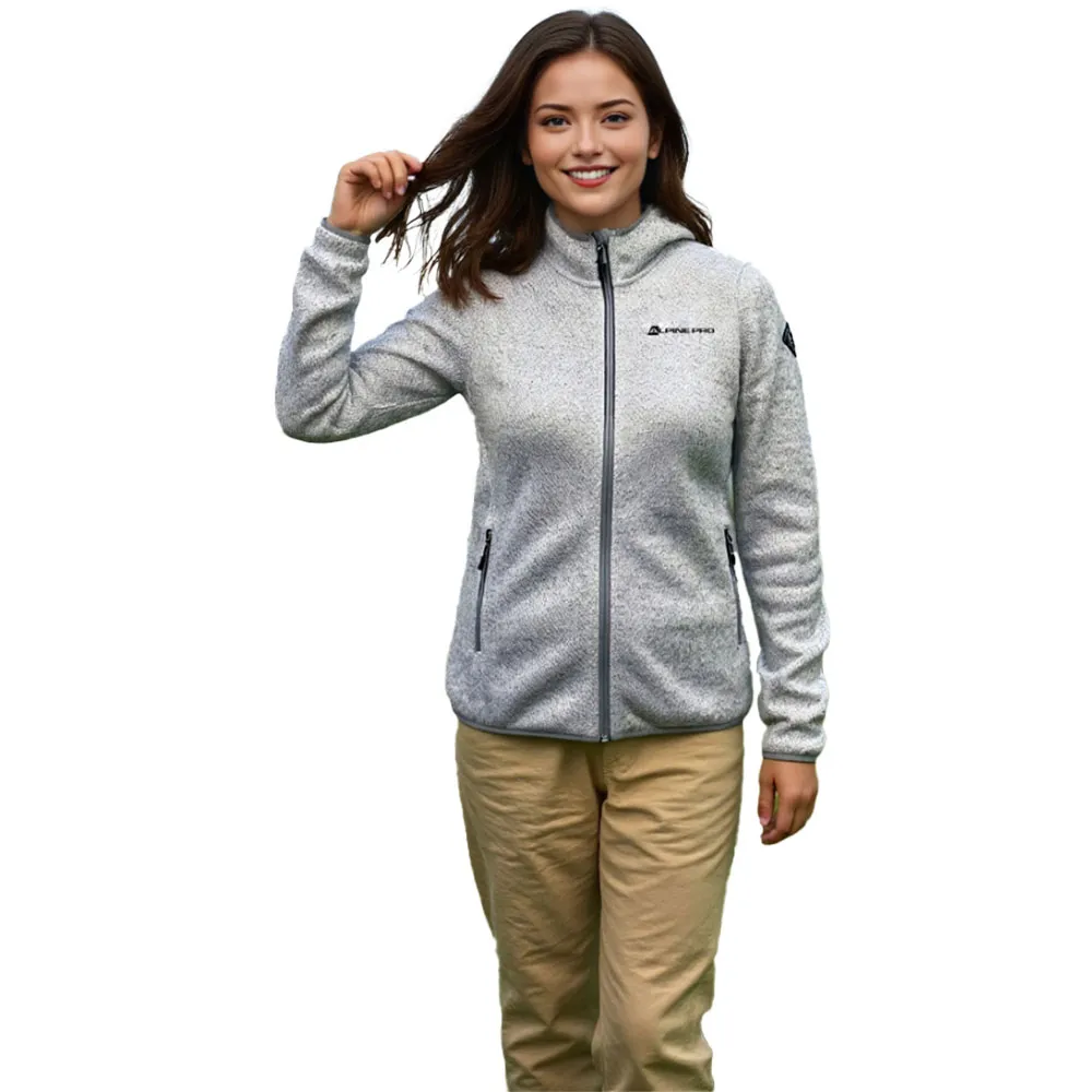 Alpine Pro Zega 2 Sweatshirt Met Rits Wit