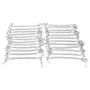 Moose Utility Division 11 V-bar 17´´x66´´ Sneeuwkettingen Zilver