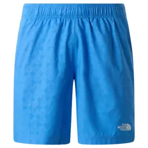 The North Face 24/7 Pentadome Embossed 7´´ Korte Broek Blauw