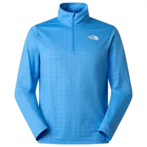 The North Face 24/7 Pentadome Half Rits Lange Mouw T-shirt Blauw