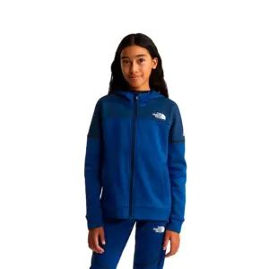 The North Face Mountain Athletics Sweatshirt Met Rits Marineblauw