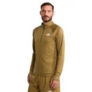 The North Face Sunriser Half Rits Lange Mouw T-shirt Cedar