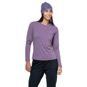 Ronhill Core T-shirt Met Lange Mouwen Dark Iris / Iris