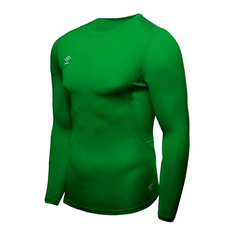 Umbro Core Power Thermal Lange Mouwen Basislaag Groen