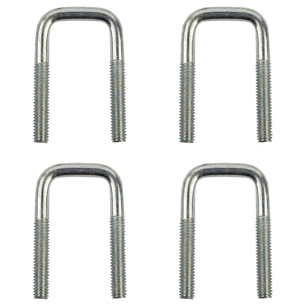 Moose Utility Division 5/16´´x2-1/4´´ U-bout 4-pack Zilver