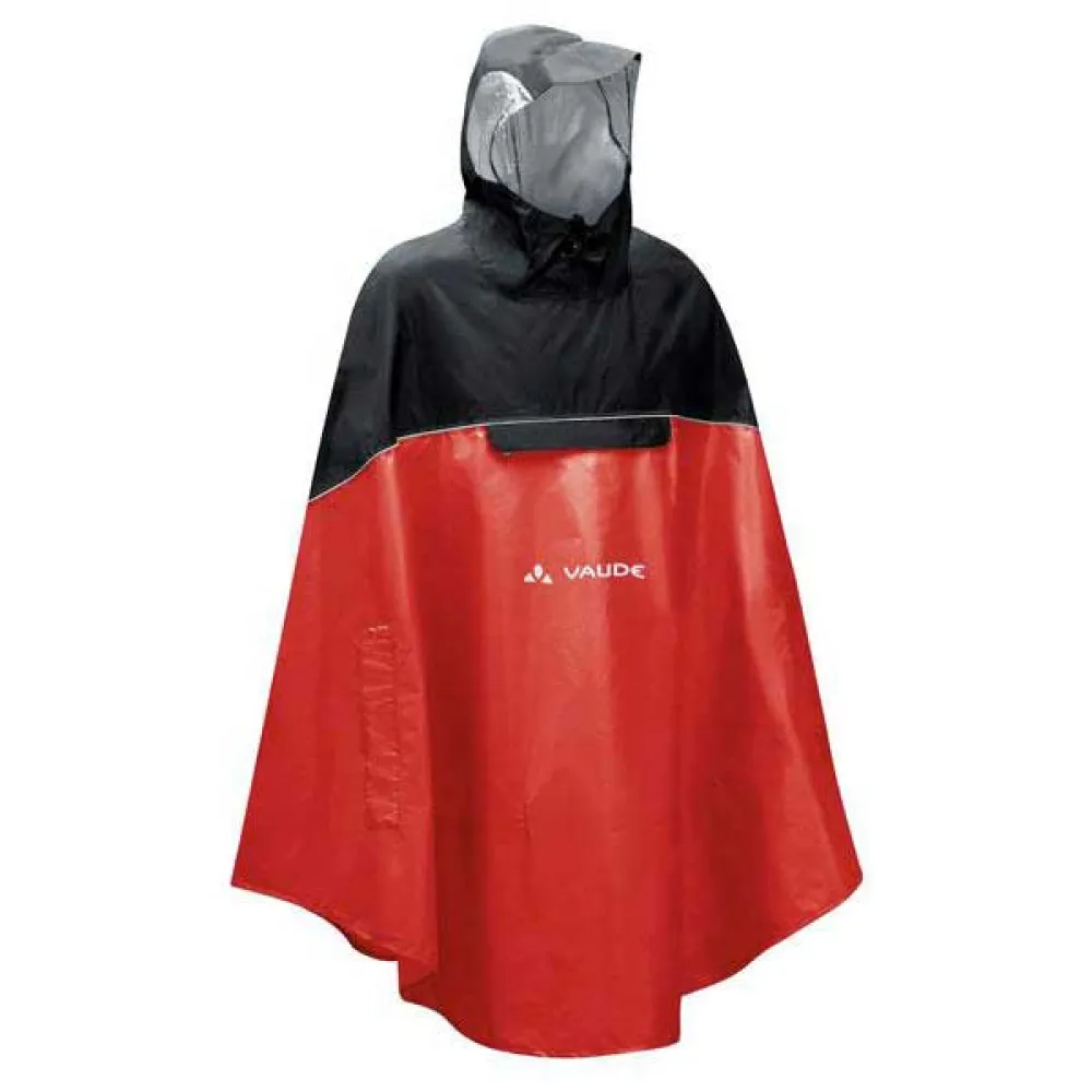 Vaude Covero Ii Poncho Rood