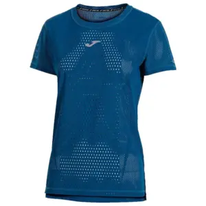 Joma Marathon Ii T-shirt Met Korte Mouwen Blauw