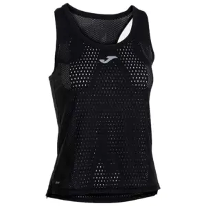 Joma Marathon Ii Mouwloos T-shirt Zwart