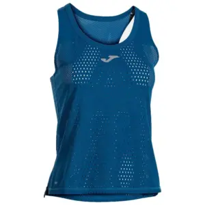 Joma Marathon Ii Mouwloos T-shirt Blauw