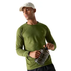 Dare2b Agile T-shirt Met Lange Mouwen Groen
