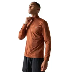 Dare2b Power Up Iv Sweatshirt Met Halve Rits Arabian Spice