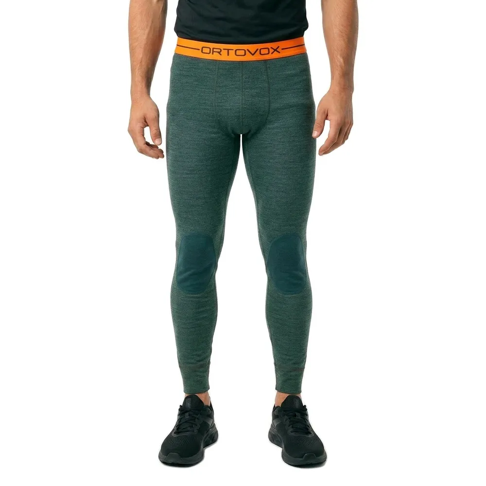 Ortovox 185 Rock´n´wool Basislaagbroek Blauw