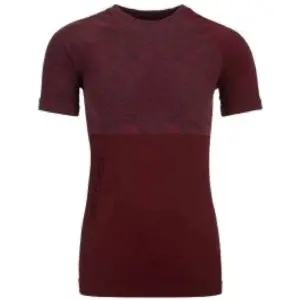 Ortovox 230 Competition T-shirt Met Korte Mouwen Dark Wine Blend