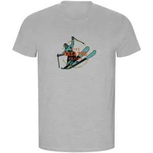 Kruskis Breathe Eco T-shirt Met Korte Mouwen Grijs