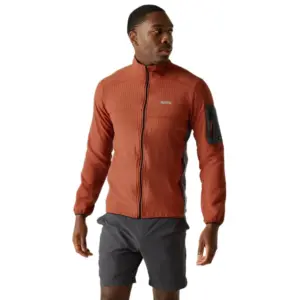 Regatta Baslinn Fleece Met Volledige Rits Brick / Dark Storm