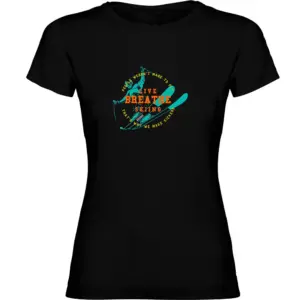 Kruskis Breathe T-shirt Met Korte Mouwen Zwart