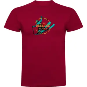 Kruskis Breathe T-shirt Met Korte Mouwen Rood