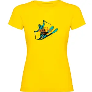 Kruskis Breathe T-shirt Met Korte Mouwen Geel