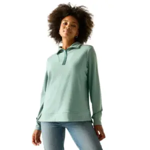 Regatta Demmi Fleece Met Halve Rits Ivy Moss
