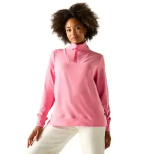 Regatta Demmi Fleece Met Halve Rits Roze