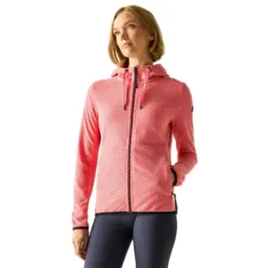 Regatta Ellula Fleece Met Volledige Rits Roze