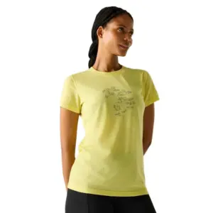 Regatta Escade T-shirt Met Korte Mouwen Geel