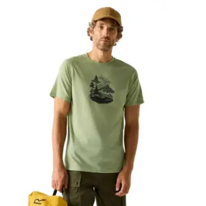 Regatta Escade T-shirt Met Korte Mouwen Light Sage